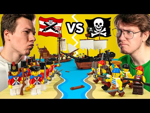 WOJNA FRAKCJI LEGO - PIRACI VS BRYTYJCZYCY