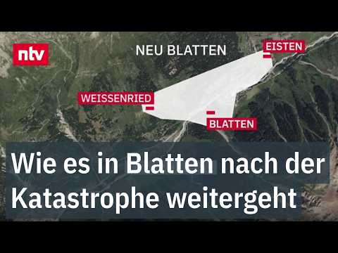 Wie es in Blatten nach der Katastrophe weitergeht - Gletschersturz vor einem Monat