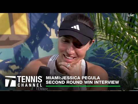 Jessica Pegula: 2023 Miami First Round Win Interview