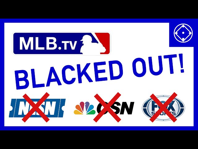 Why Are Baseball Games Blacked Out?