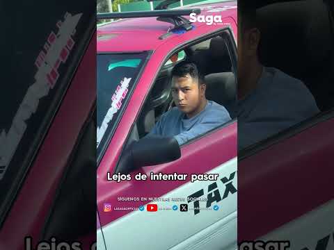¡DESCARO TOTAL!: taxista EVADE peaje en SUPERVÍA y hasta SALUDA a la cámara | MLDA