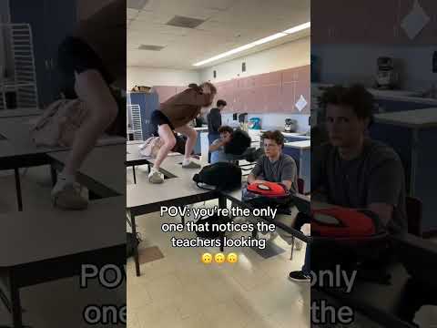 POV: teacher looking directly into your soul 🥹💀 #shorts