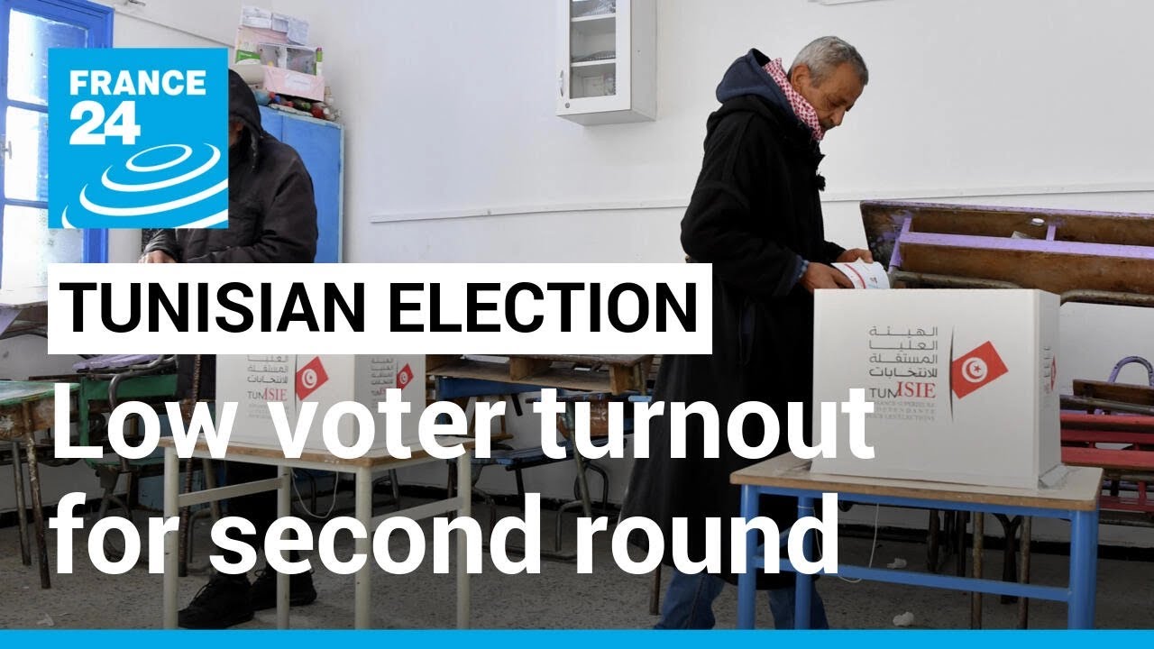 Tunisia’s parliamentary run-off sees same low voter turnout of first round • FRANCE 24 English