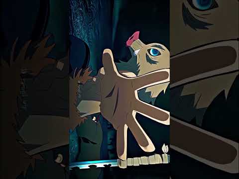 Inosuke Never Knew Love… Until He Found A Family In Battle 💙 KNY Aesthetic #shorts #anime #aesthetic