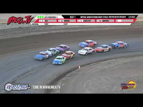 Hobby Stock | Junction Motor Speedway | 4-3-2021 - dirt track racing video image