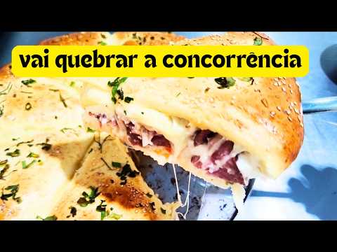 Esse pastelão quebrou a concorrência, vende muito 