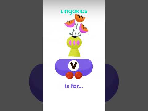 UVW Words for Kids! 🚂 Sing along with the ABC Train with @Lingokids #abcd #abcsong #forkids