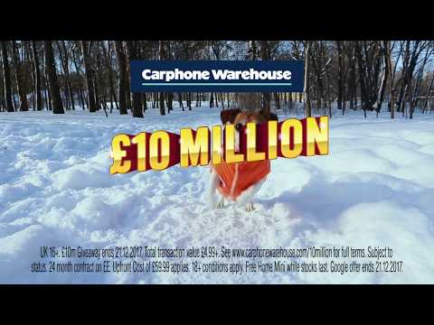 Carphone Warehouse £10 Million Giveaway – Google Pixel 2 – TV Ad