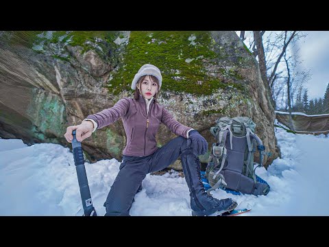 50cm 폭설 후 나홀로 2박3일 EP.1 /솔로캠핑