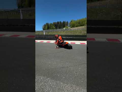 Mid-week slides on the KTM 390 SMC R! 🔥