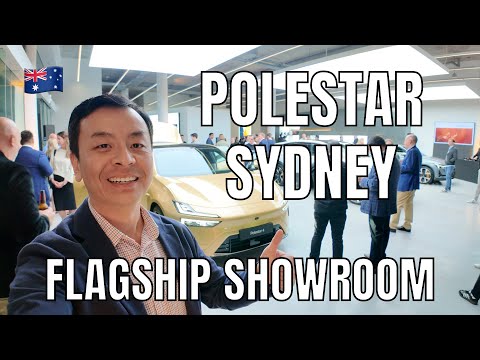 Official Opening Polestar Space Flagship Showroom Sydney Australia