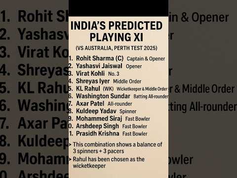 Prediction Playing Xl #viral #cricket #indiaaustraliamatch #india #rohitsharma #viratkohli #shorts