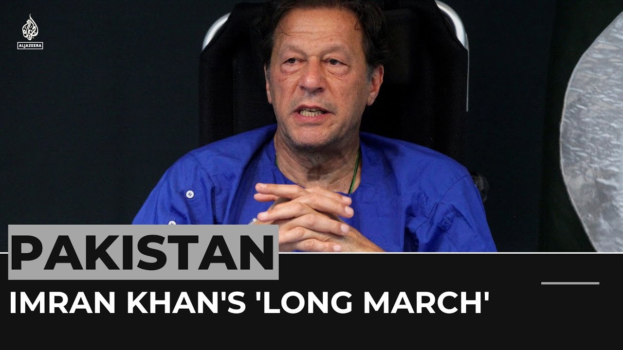 Pakistan: Ex-PM Imran Khan urges supporters to rejoin long march