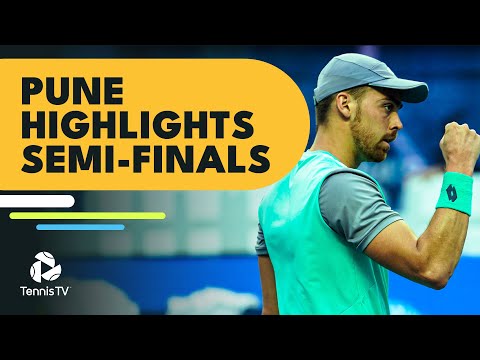 Karatsev Faces Griekspoor; van de Zandschulp Plays Bonzi | Pune 2023 Semi-Final Highlights