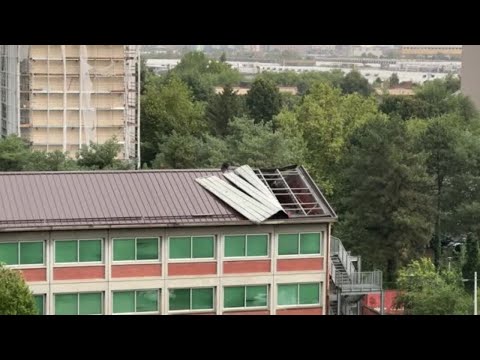 Maltempo, nubifragio a Torino: caduti alberi e danneggiamenti