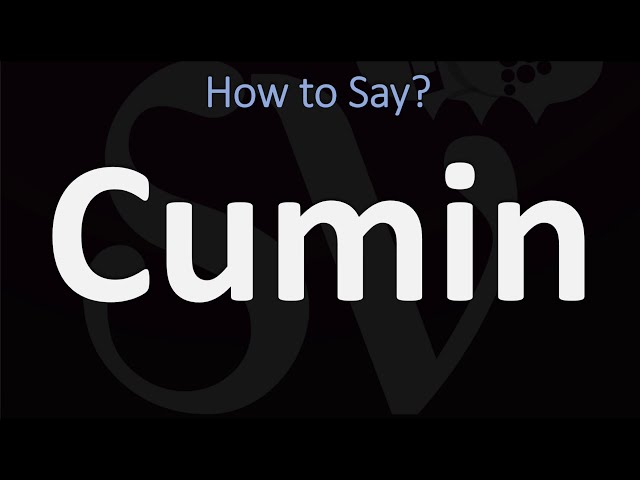 How to Pronounce Cumin - StuffSure