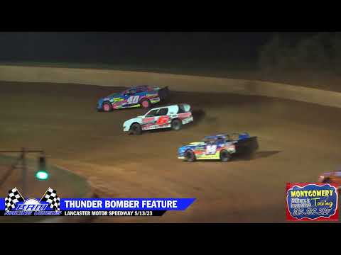Thunder Bomber Feature - Lancaster Motor Speedway 5/13/23 - dirt track racing video image