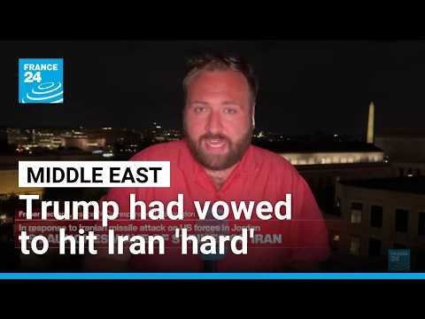 US launches wave of strikes on Iran in response to Tehran missile attack in Jordan • FRANCE 24