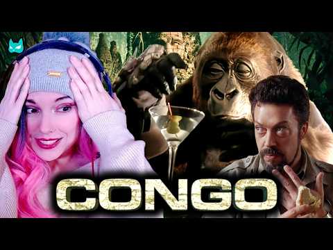 "Stop Eating My Sesame Cake!" - CONGO (1995) - RIP Tim Curry! - First Time Watching Reaction! Re-Up