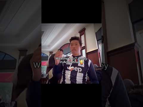 "No Ronaldo, Only Messi" 😂 #football #trending #viralvideo