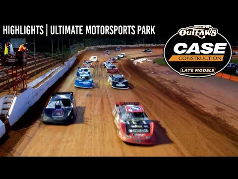 World of Outlaws CASE Construction Late Models | Ultimate Motorsports Park | May 24, 2024 HIGHLIGHTS - dirt track racing video image