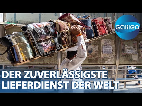 Über 99% der Bestellungen landen beim Kunden! 2 Tage als Dabbawala in Mumbai | Galileo | ProSieben