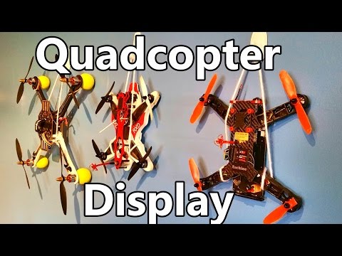 How to Hang RC Quadcopters on the Wall - Drone Display - TheRcSaylors - UCYWhRC3xtD_acDIZdr53huA