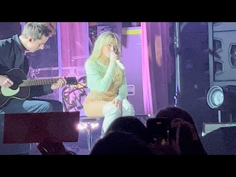 Sabrina Carpenter - things i wish you said (live in Indianapolis)