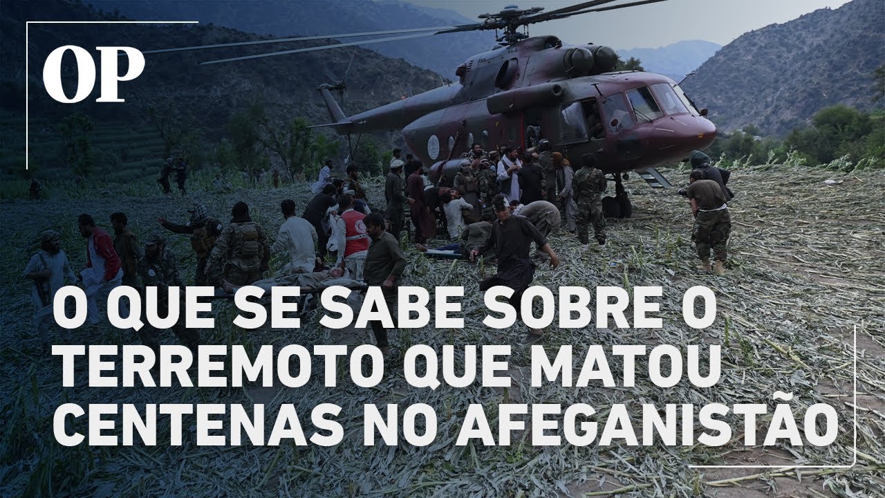 O que se sabe sobre o terremoto no Afeganistão que deixou centenas de mortos e milhares de feridos