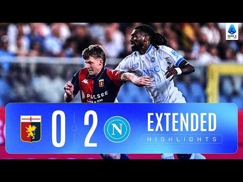 MAXI SINTESI GENOA-NAPOLI 0-2 | EXTENDED HIGHLIGHTS | SERIE A ENILIVE 2026/27