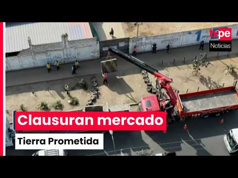Santa Anita clausura el mercado Tierra Prometida por presuntas irregularidades