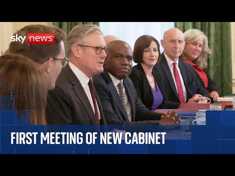 Keir Starmer chairs cabinet for first time since reshuffle | Downing Street live