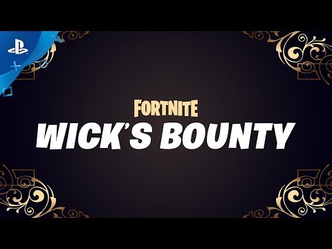 Fortnite - John Wick: Wick's Bounty Trailer | PS4
