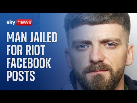 Man jailed for 20 months for stirring up racial hatred on Facebook during riots