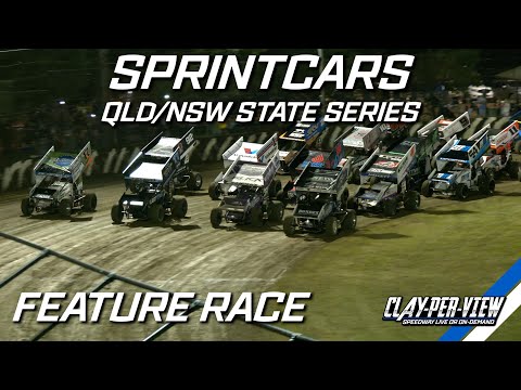 Sprintcars | QLD/NSW State Series - A-Main - Lismore - 17th Jan 2023 | Clay-Per-View Highlights - dirt track racing video image