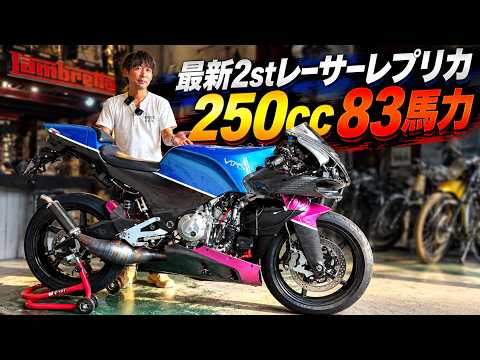 1000万円2st83馬力の最新レーサーレプリカを深堀解説 Vins Duecinquanta(250)