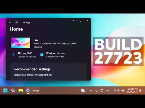 New Windows 11 Build 27723 – New Search on the Taskbar Feature and Other Improvements (Canary)