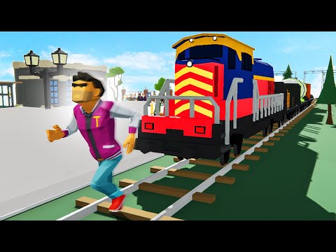 TRAIN CRASH ESCAPE SIMULATOR 2018! (Beware of Trains) - UC0DZmkupLYwc0yDsfocLh0A