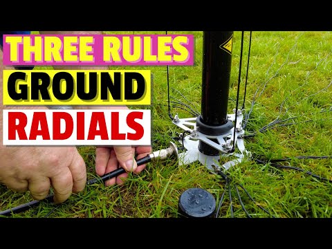 3 Rules - Quick Tip - Radials for Ground Mounted Vertical Antennas