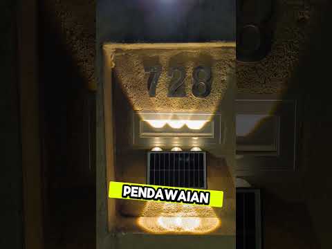 terangi kehidupan KORANG dengan LAMPU TEMBOK ni!! #ILoveCivilEngineering #construction #bahanbinaan