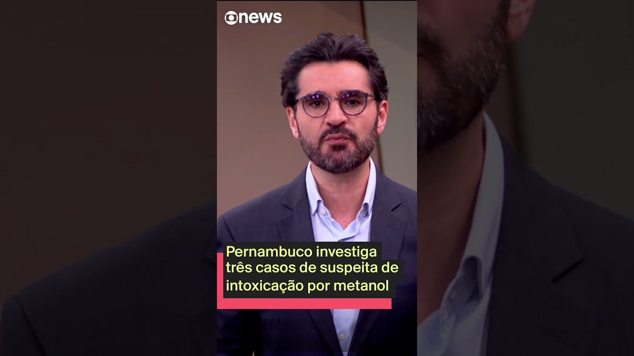 Pernambuco investiga três casos de suspeita de intoxicação por metanol
