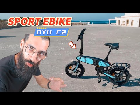 🚴‍♂️ Compact Powerhouse: Meet the DYU C2 16-Inch Folding Electric Bike! 🚴‍♀️