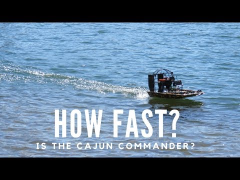 How Fast is the Cajun Commander Airboat - Cajun Commander Top Speed - UCdsSO9nrFl8pwOdYnL-L0ZQ