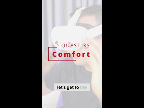 Quest 3s vs Quest 3 Comfort Comparison