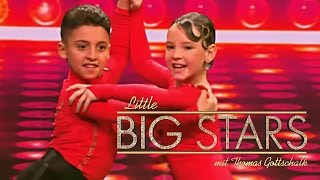 Samba - so macht Tanzen Spaß (Maria und Antonio) | Little Big Stars mit Thomas Gottschalk | SAT.1