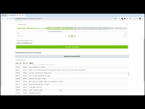 Speech Recognition Winner – NVIDIA Parakeet v2: Song-to-Lyric Transcription Demo