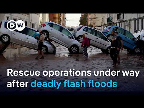 Death toll of 95 expected to rise after flash floods in Spain | DW News