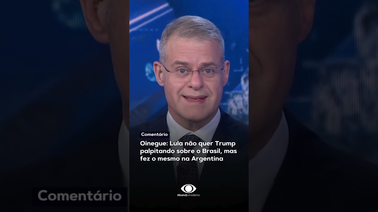 Oinegue Lula não quer Trump palpitando sobre o Brasil mas fez o mesmo na Argentina