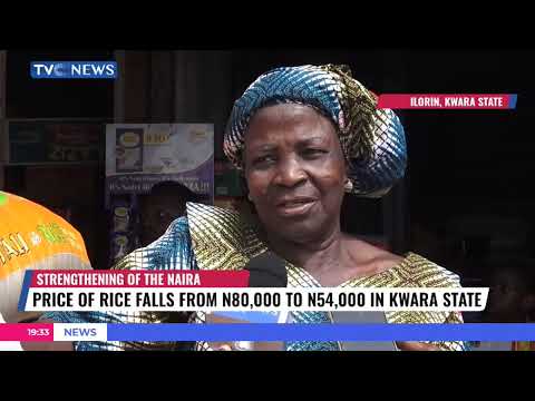 Price Of Rice Falls From N80,000 To N54,000 In Kwara State