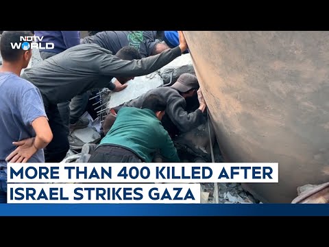 Israel Strikes Gaza | More Than 400 Killed As Israel Launches Airstrikes Across Gaza